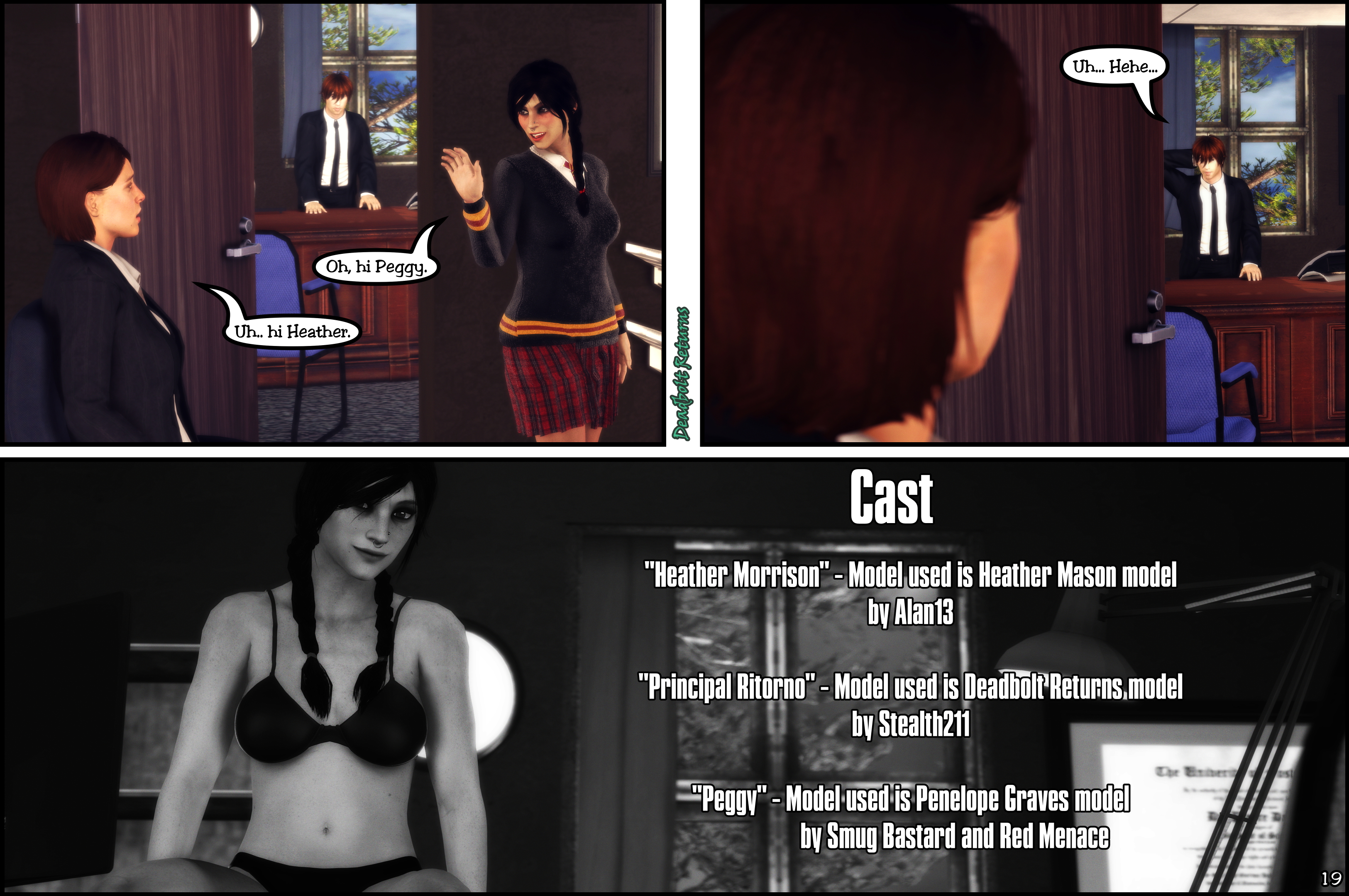 Principal s Discipline [Comic] Heather Morrison Original Sextape In Hell Original Character Original Series Deadbolt (oc) Nsfw 3dnsfw Sfm Source Filmmaker 3d Porn Comic Comics 20