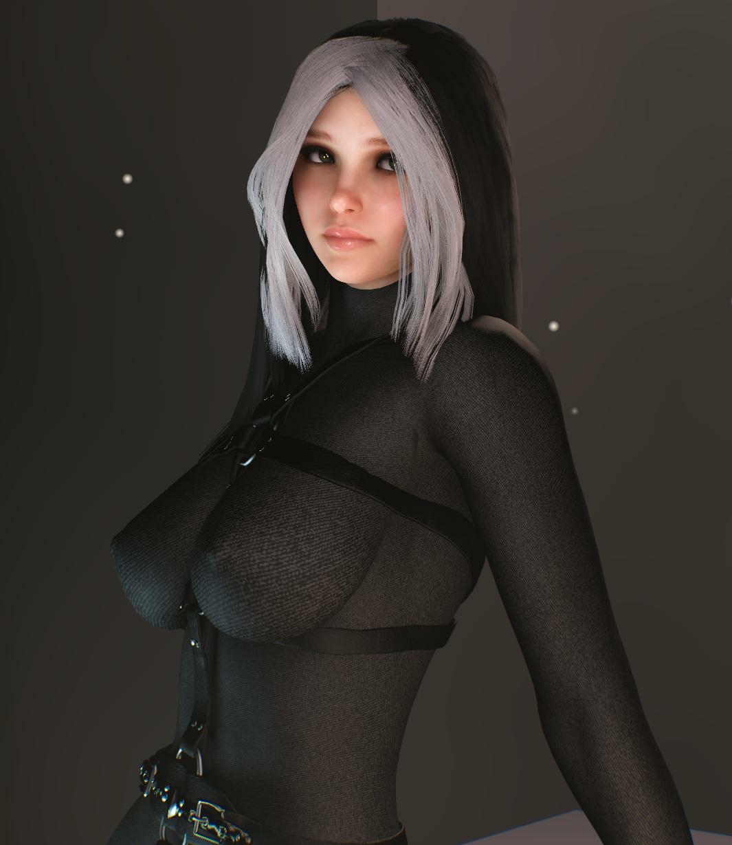 Rogue - Pogstyle Rogue Xmen Thicc Curvy Model Busty Huge Boobs Rule34 3