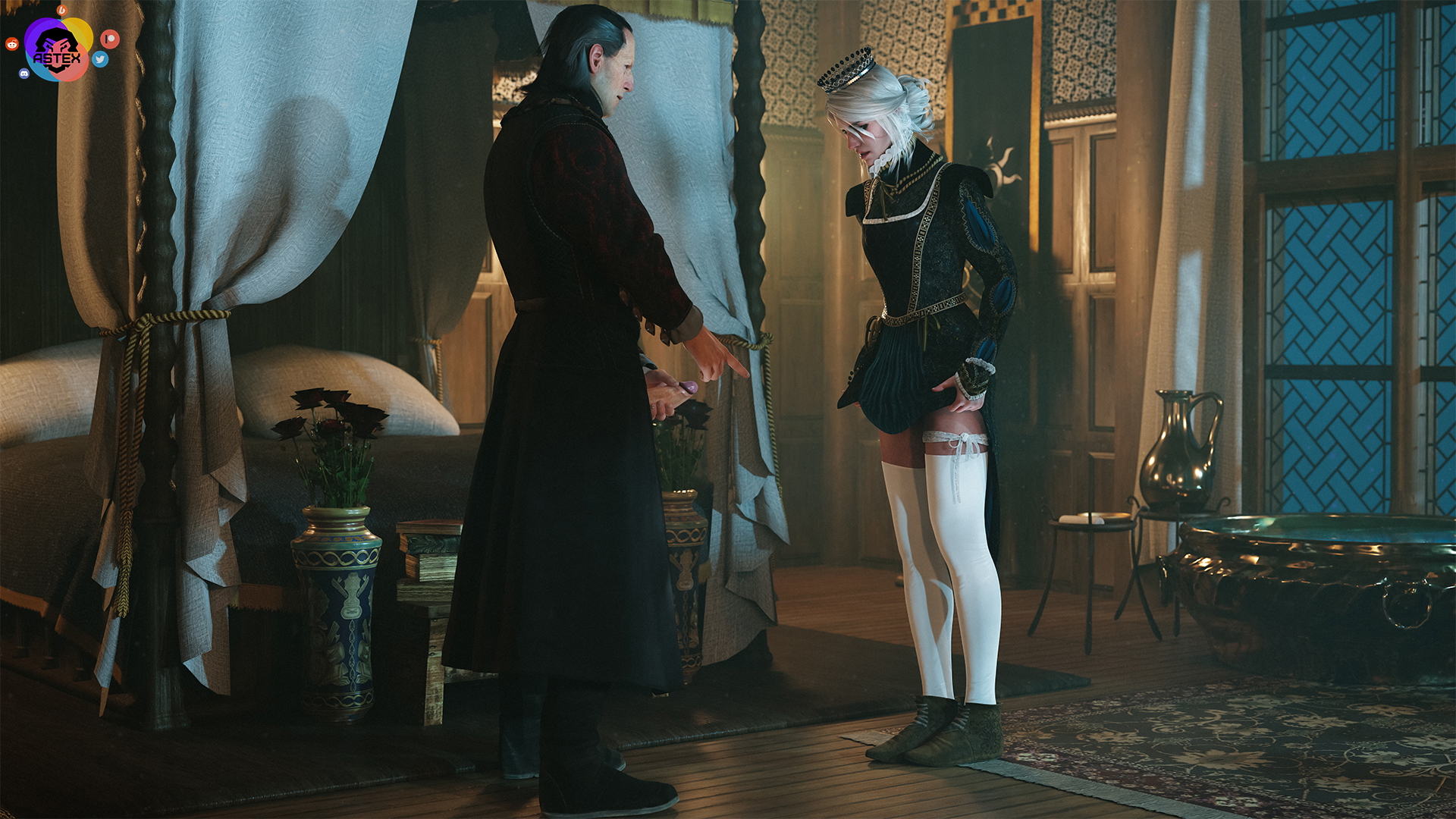 The emperors. Part One. Comission The Witcher Ciri (The Witcher) Big Dick Dick Oral Sex Lingerie Boobs Big boobs Big Tits Ass Big Ass Cake Sexy Horny Face Horny 3d Porn