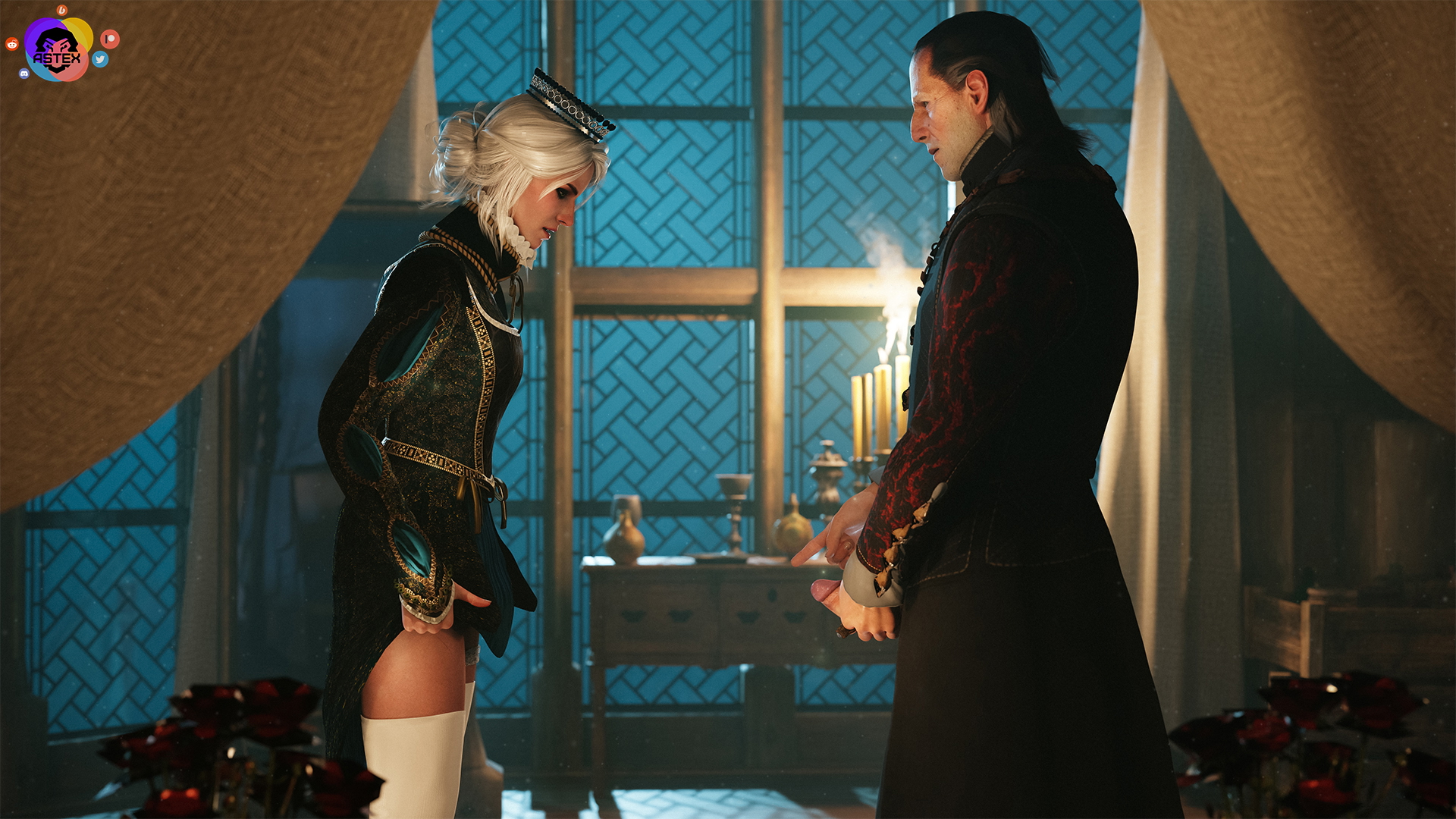 The emperors. Part One. Comission The Witcher Ciri (The Witcher) Big Dick Dick Oral Sex Lingerie Boobs Big boobs Big Tits Ass Big Ass Cake Sexy Horny Face Horny 3d Porn 2