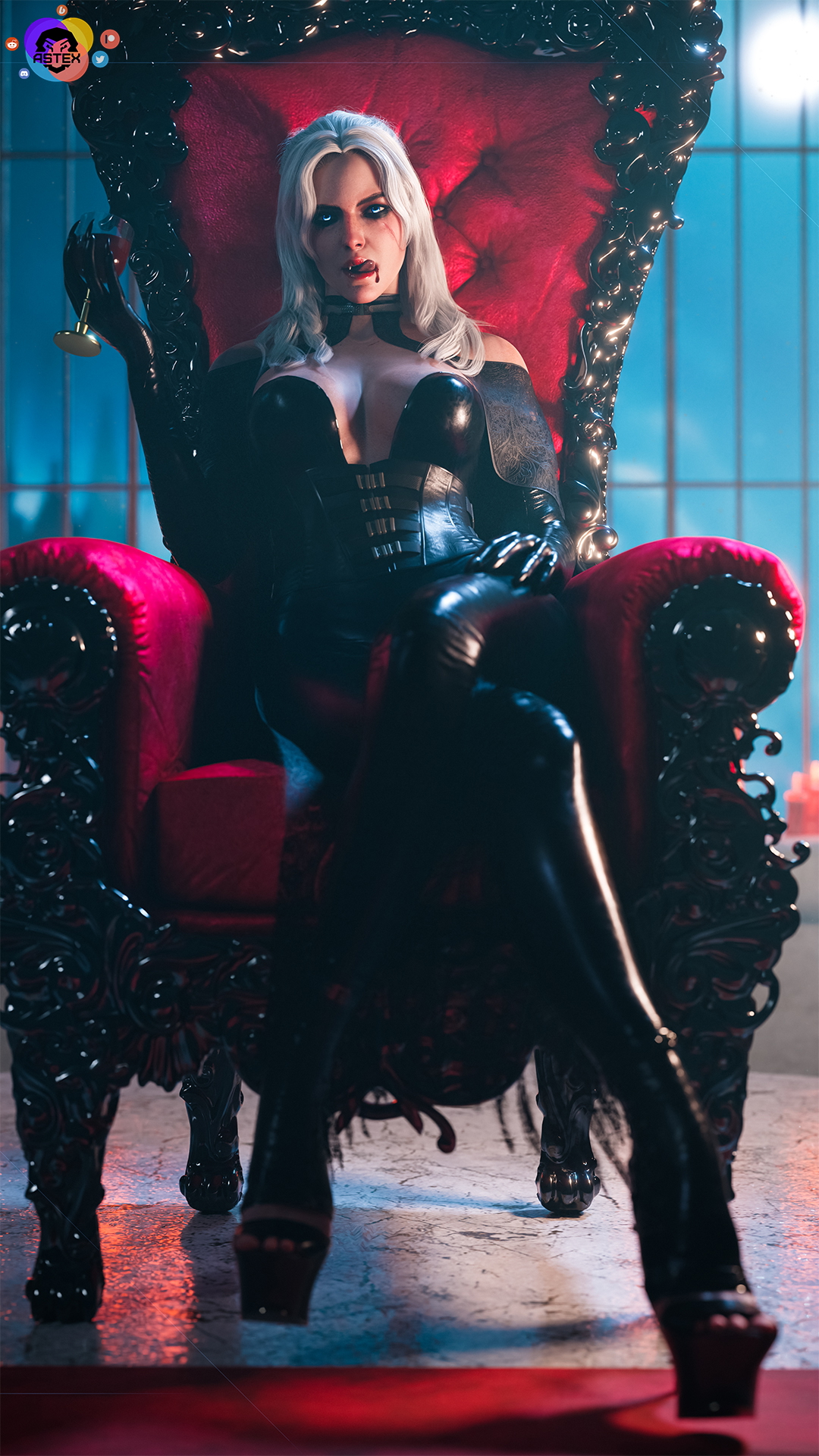 Mistress Cirilla The Witcher Ciri (The Witcher) Lingerie Sexy Lingerie Boobs Big boobs Big Tits Ass Big Ass Cake Sexy Horny Face Horny 3d Porn 3