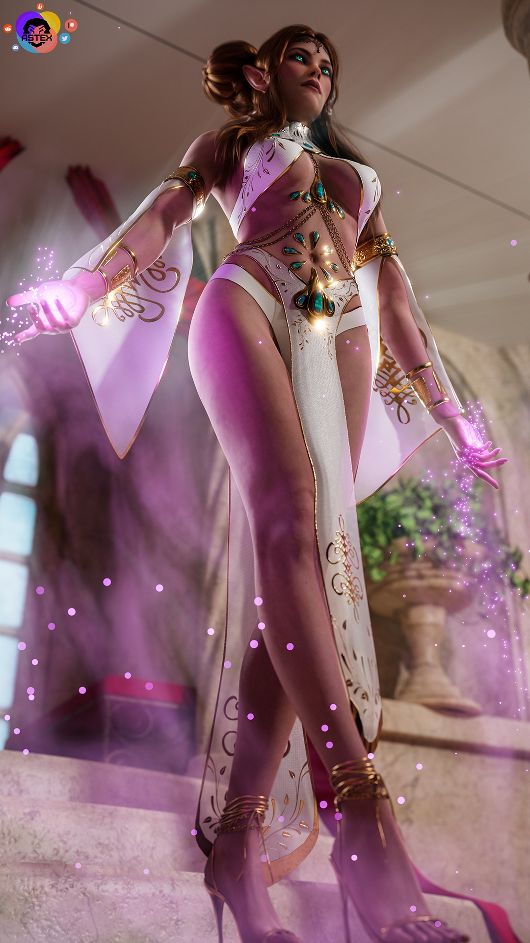 Francesca Findabair😈 The Witcher Francesca Lingerie Sexy Lingerie Boobs Big boobs Big Tits Big Ass Cake Sexy Horny Face Horny 3d Porn 2